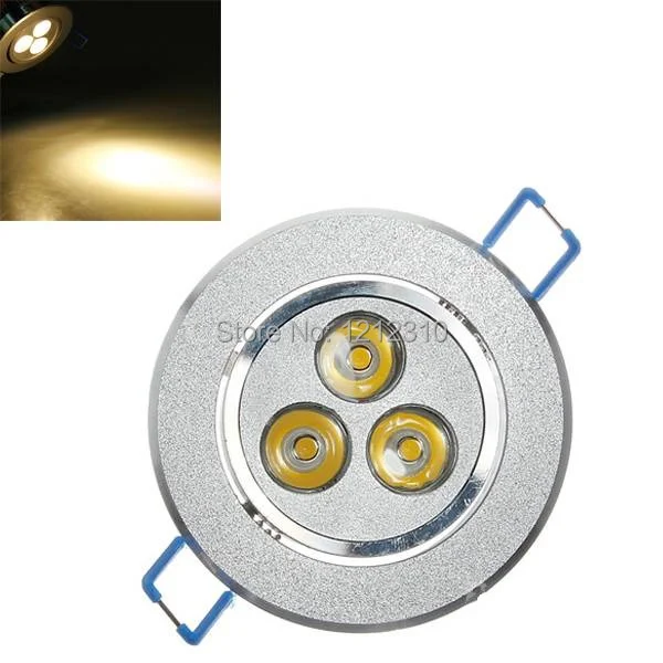 9W Ceiling downlight LED lamp Recessed Cabinet wall Bulb 85V-245V for home illumination 5pcs/lot Freeshipping