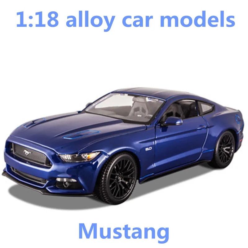 1:18 legierung automodelle, hohe simulation Mustang sport auto, metall gießt druck, freilauf, die kinder spielzeug fahrzeuge, freies verschiffen