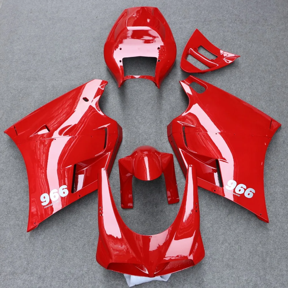 Motorcycle Accessories Fairing Bodywork Panel Kit Set Fit For Ducati 748 916 996 998 2003 - 2004