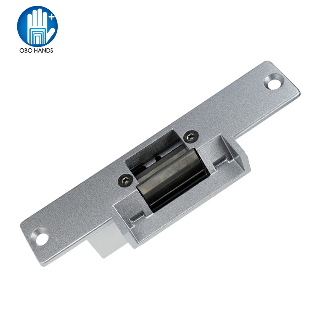 Fail Safe/Secure Electric Strike Lock Door Electronic Lock Normally Closed/open NC/NO 12V Narrow-type for Access Control System