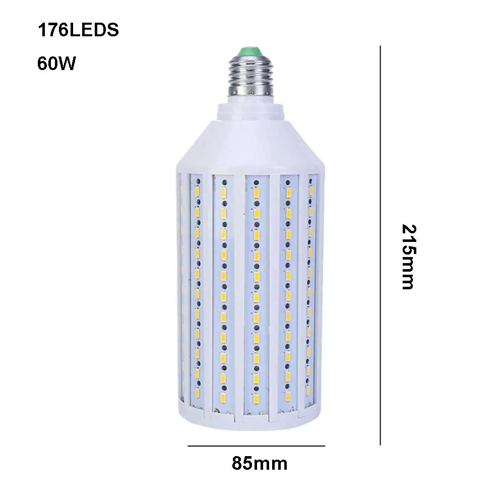 Imagem -04 - Led Milho Luz Super Brilhante Lâmpada Led E27 E40 40w 50 60 80 110v 220v Lâmpadas de Milho Iluminação Pingente Lustre Holofotes