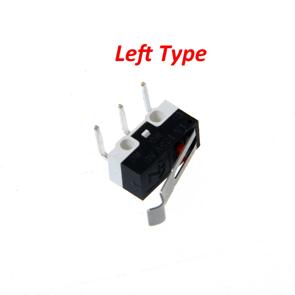 3dsway-interruptor de límite mecánico para impresora 3D, microinterruptor Endstop, 1A/125VAC, para Prusa I3 Delta Kossel Makerbot, 10 unids/lote