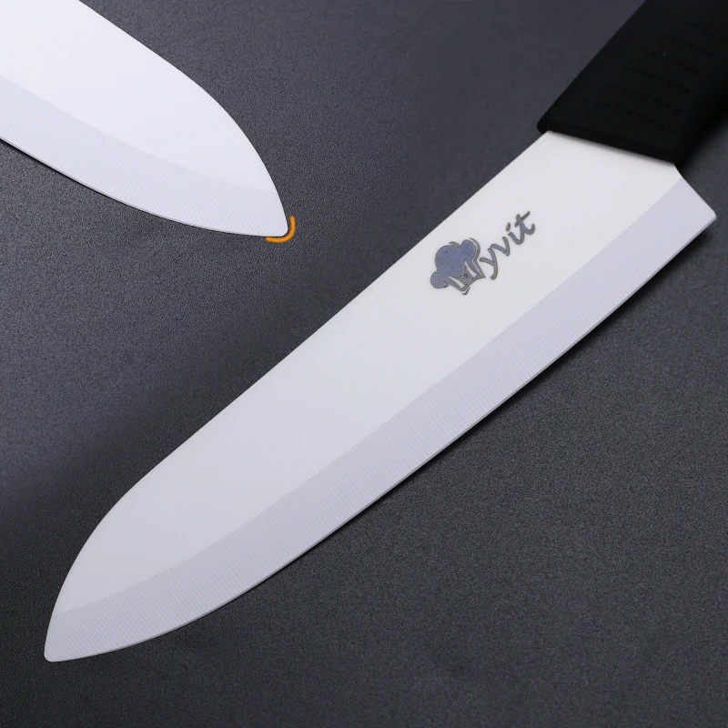 Ceramic Knives Kitchen Knife Chef Paring Fruit Vegetable knives 3 4 5 6 inch + peeler Zirconia White Ceramic Blade Cooking Tool