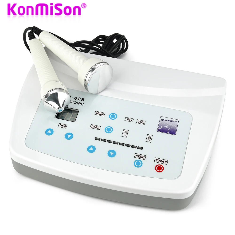 Ultrasonic Skin Care Beauty Machine, de alta freqüência, Lifting, Rosto Pele Massagem, Anti Aging, Acne, Remover Rugas, Facial Spa, 2 em 1