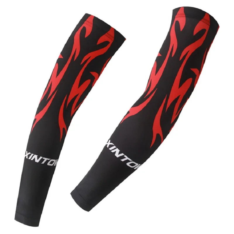 

XINTOWN Men And Women Cycling Arm Warmers Running Arm Warmers Arm Sleeve Cycling Cuff Cycling Oversleeve Sunscreen UV protect