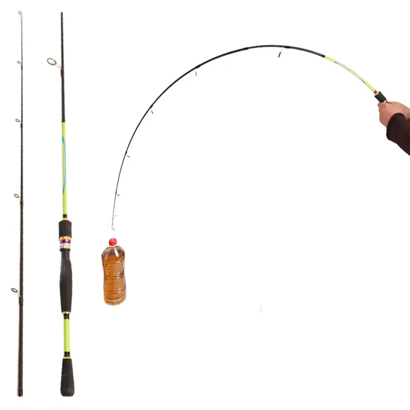YIYI caña spinning 2 secciones 1,8m ML para trucha y lubina - imagen 2