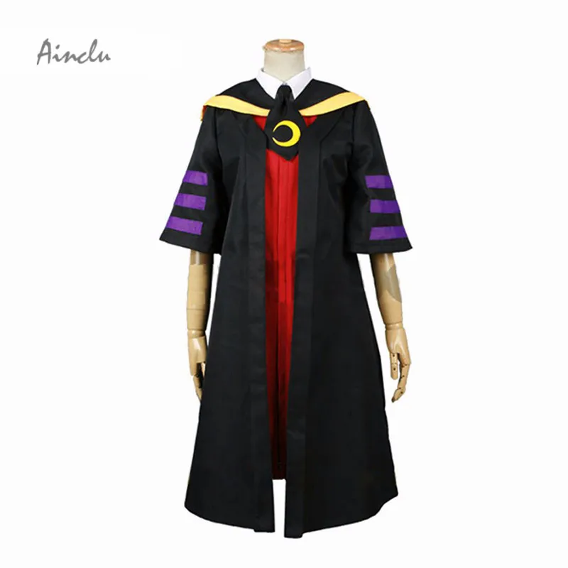 Ainclu Free Shipping Assassination Classroom Class 3-E Teachers Koro-sensei adult costume Cosplay Costume