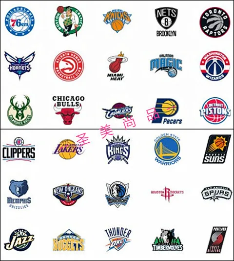 10pcs Basketball Team  Stickers  Waterproof Temporary Tattoo Paper The Fans Face Stickers Hot Sale