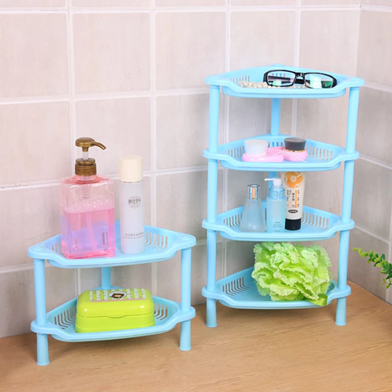 New Arrive Cute Four-Layer Mini living room Shelf Storage Rack hierarchical classification kitchen organizer dish rack ZL301