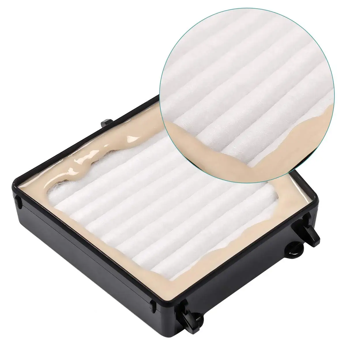 Filtros de espuma para aspiradora Shark DuoClean HV390 HEPA, premotor Repuesto de filtro, compatible con HV391 HV392 HV394Q