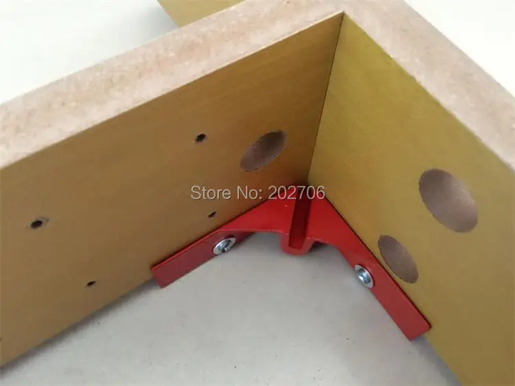 알루미늄 직각 클램프 DIY 유리, 90 도 Mitre 코너 클램프, 그림 거치대, 4 인치, 100mm, 1 개, 4 개