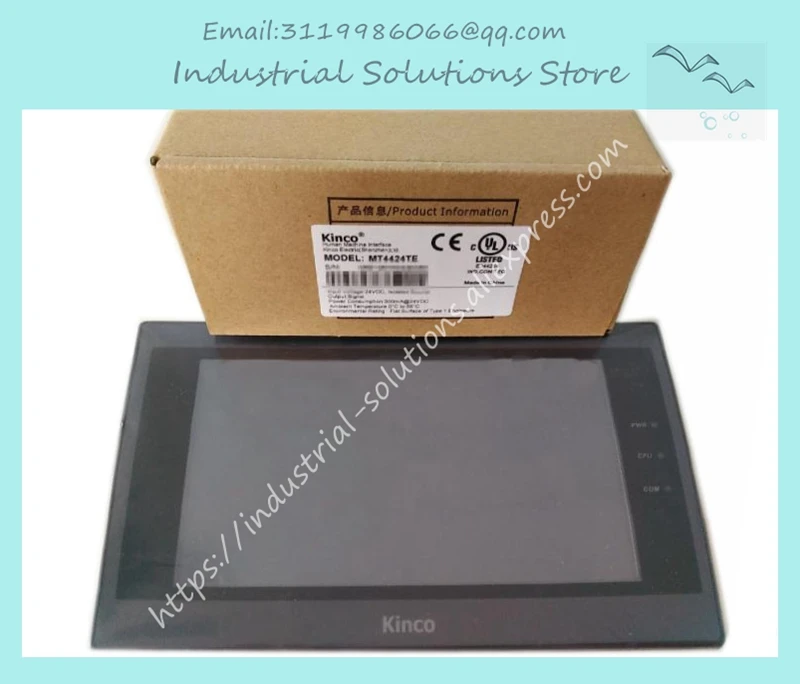 

MT4424TE New 7 Inch Touch Screen Panel HMI 800*480 TFT LCD USB SD Ethernet