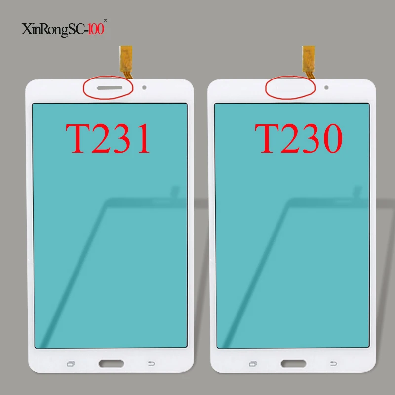 7 inch LCD Display Touch Screen Panel Glass Digitizer for Samsung Galaxy Tab 4 7.0 T230 SM-T230 T231 SM-T231 Repair Repalcement