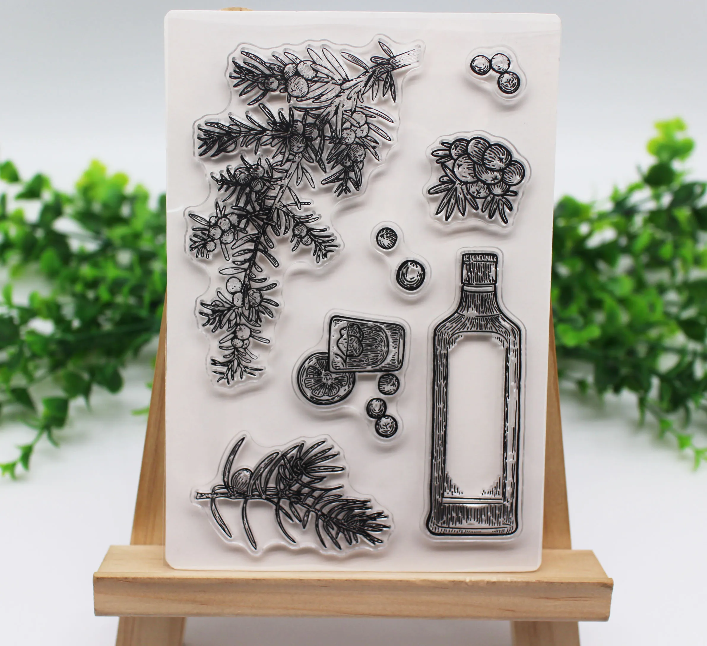 

Flower Vase Clear Stamps 2019 new stamp/seal For Scrapbooking photo paper craft card making silicone stamp Seal for Decoration