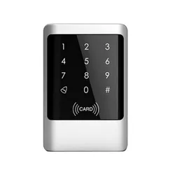 Touch screen & Metal case125KHZ RFID password IP66 keypad waterproof Standalone access controller for door lock gate opener