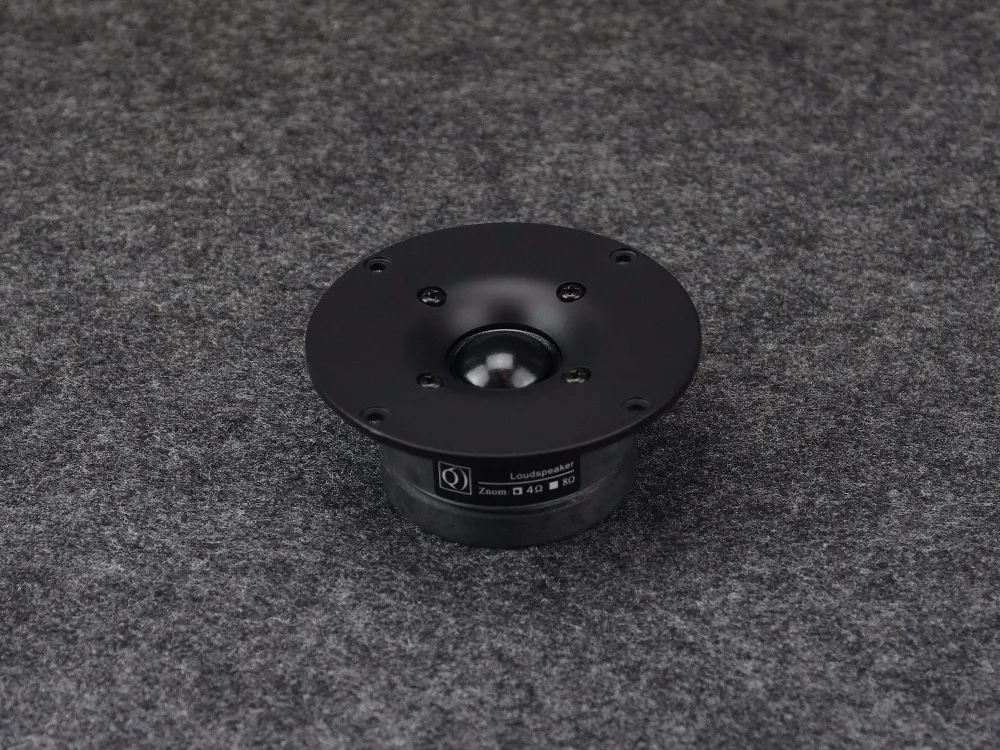 GHXAMP 4 Inch Tweeter Speaker Unit Treble speaker DIY Newest 4Ohm 25W Ball Top Silk Film Home Theater HIFI 1PC