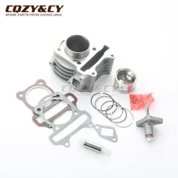 Scooter 60cc 44mm Big Bore Cylinder Kit & Piston Kit for Kymco Agility 50 Basic 50 DJ S Filly Super 8 Vitality 50cc 4-stroke