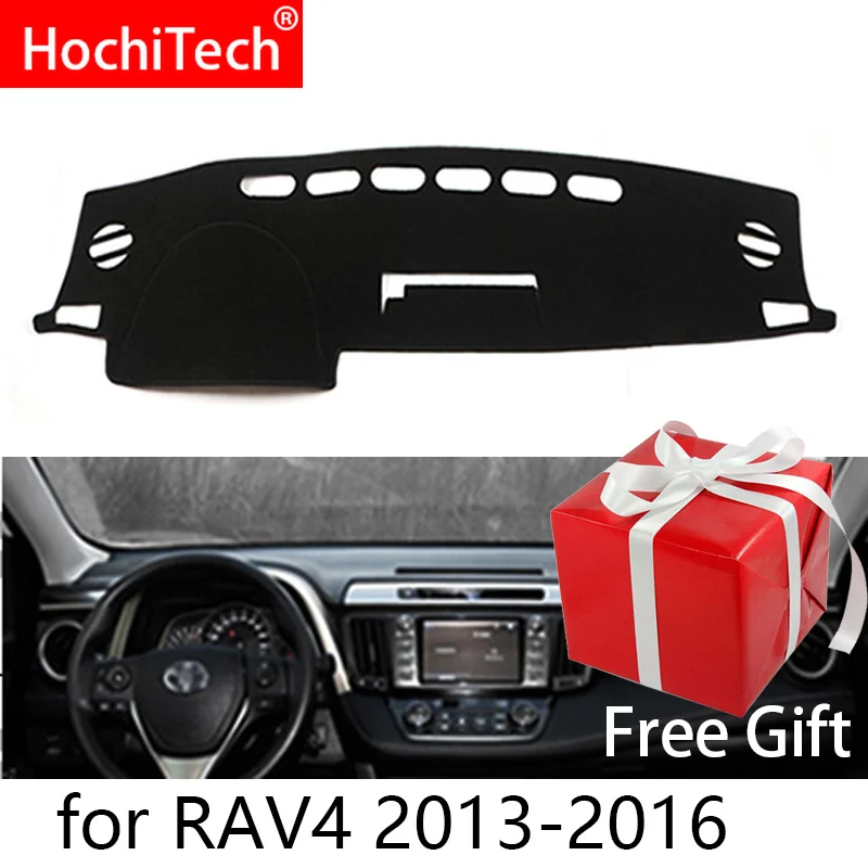 For Toyota RAV4 RAV 4 2013 2014 2015 2016 Right Left Hand Drive Car Dashboard Covers Mat Shade Cushion Pad Carpets Accessories