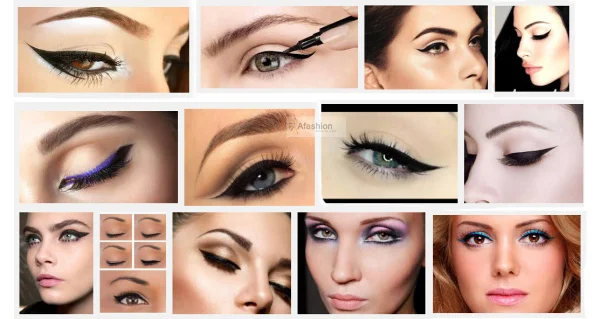 1 قطعة سوبر نمط كحل طقم استنسل 6 نموذج eyebrows قالب ماكياج العين دليل DIY بها بنفسك بطاقة