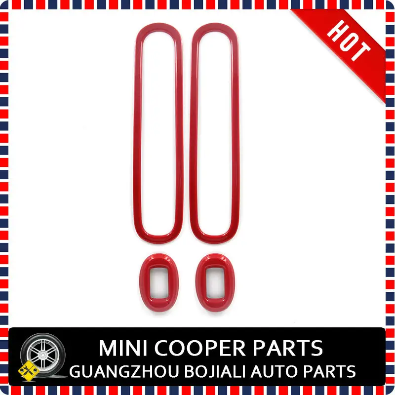 Brand New ABS Material UV Protected Red Color Style Window Regulator Cover For Mini cooper Countryman R60 (4pcs/Set)