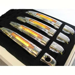 Exterior Auto Accessories 4 Door Handle Cover Fit For Toyota Hilux Vigo Allion Belta Premio 2004-2011 Led Door Cover