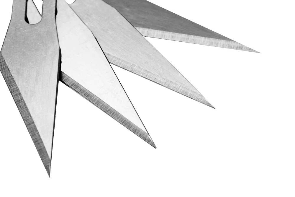 ESPLB Gravur Messer Kombination Carving Messer mit 13 stücke Klingen + 2 stücke Nicht-Slip Metall Griff für Holz papier Cutter Handwerk DIY – Detail 11