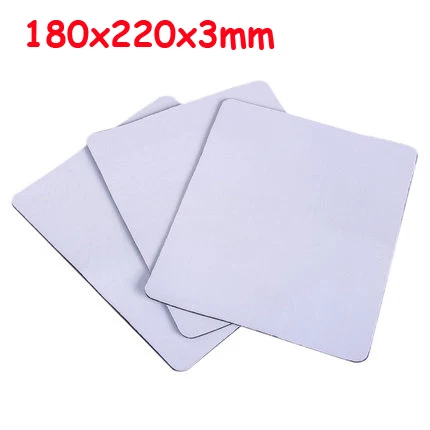 

Free Shipping 10pcs 18*22*0.3cm Blank Sublimation Pads Rectangle Shape High Quality DIY Printing Transfer Mouse Pad