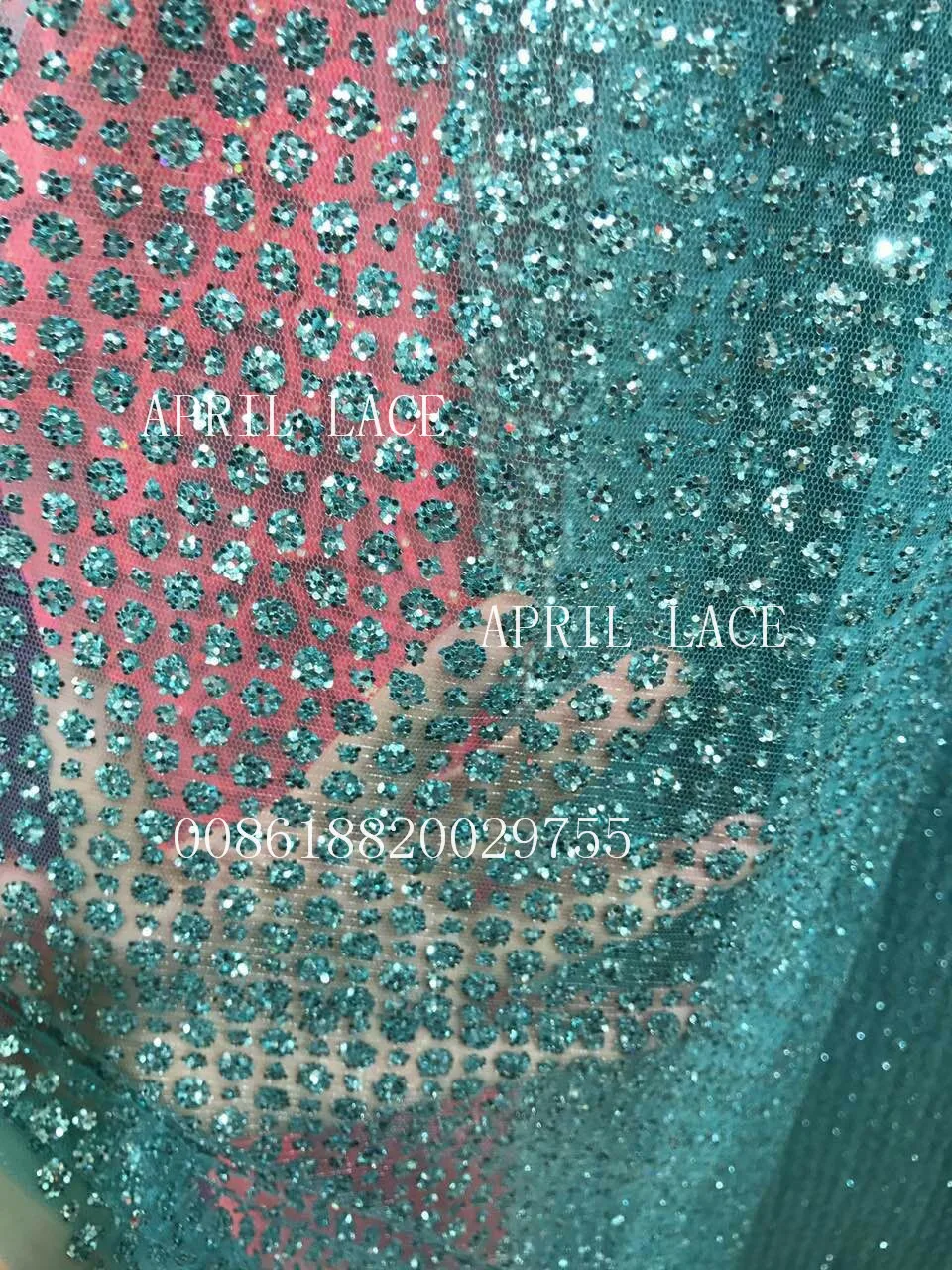 

5yards HLL099 hand print glitter african india mesh fabric for wedding/evening dress fast shipping by dhl !