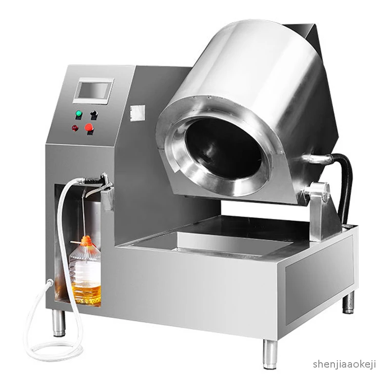 Automatico di cottura intelligente robot roller commerciale macchina di cottura in acciaio inox fritto-stir macchina stufa di cottura 380 V 20kw
