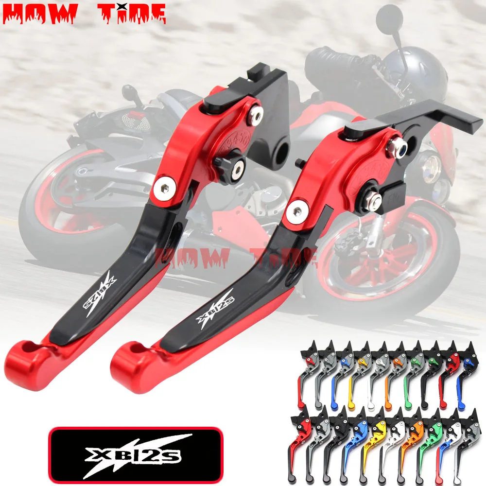 Motorcycle Folding Extendable CNC Moto Adjustable Clutch Brake Levers For Buell XB12S XB 12S XB12Scg XB12S cg 2009