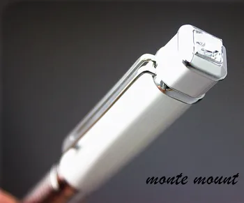 Full Metal Diamante Caneta Esferográfica, Ouro Rosa, Bola De Latão Canetas para Presente, Escrita Papelaria, Caneta Gel Escritório Escolar, Alta Qualidade