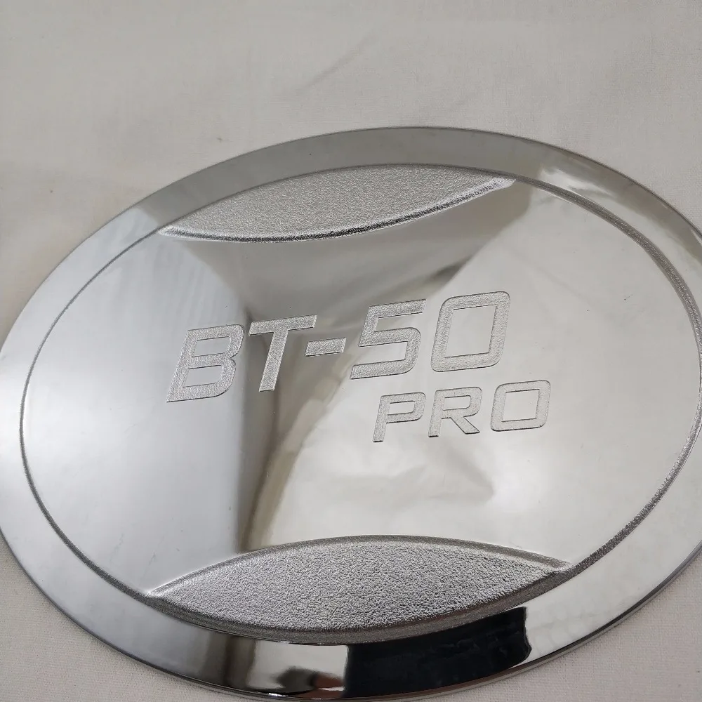 1PCS ABS Chrome plated/Painted black 2006-2014 for Mazda BT-50 Accessories Fuel Tank Cap Covers