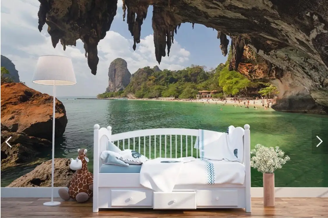 

3d Lake Landscape Photo Wall Papers Mural Large Living Room Kids Bedroom Home Decor Waterproof Canvas paper