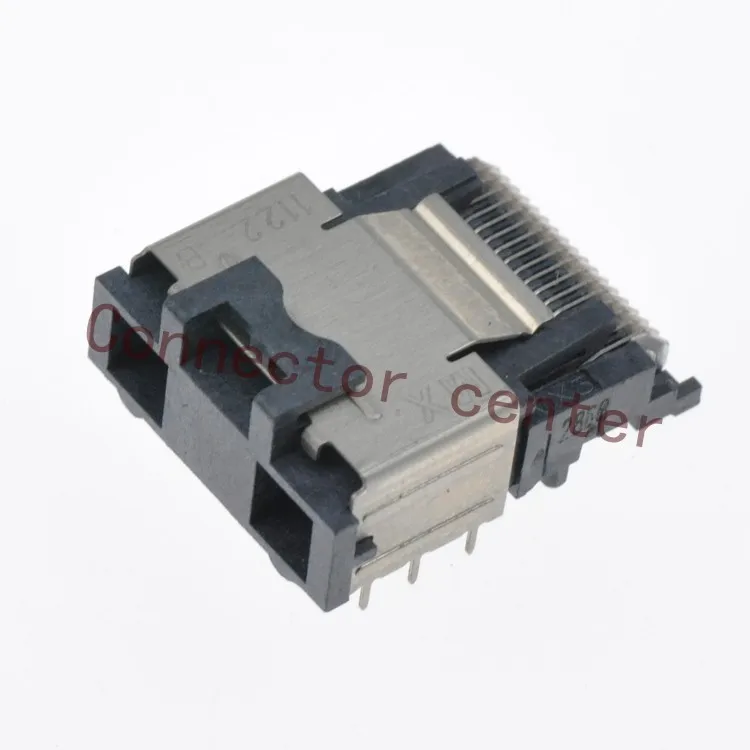 Mini Multi-Lane Connector For Molex 36Pin Surface Mount Right Angle Original 0757830135 MiniSAS Connector