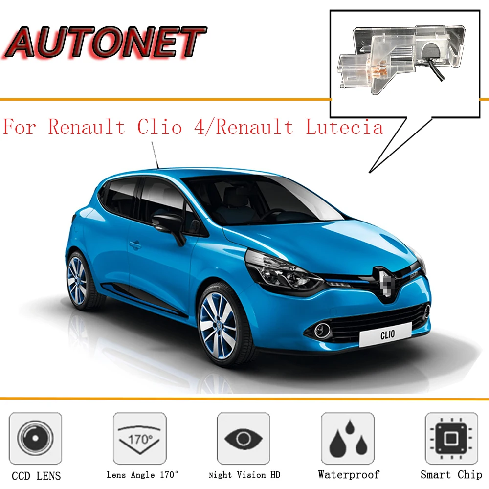 

AUTONET Rear View camera For Renault Clio 4 For Renault Lutecia 2012~2018/CCD/Reverse Camera/Backup Camera/license plate camera