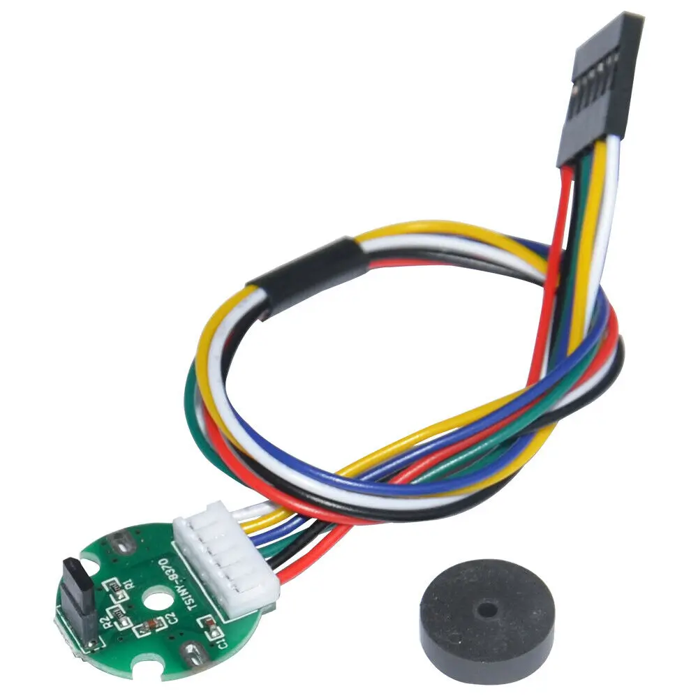 DC Motor Accessories Hall Magnetic Encoder 2.5V~24V Hall Sensor for 370 Motor Built-in Pull-up Resisto Battery Protection