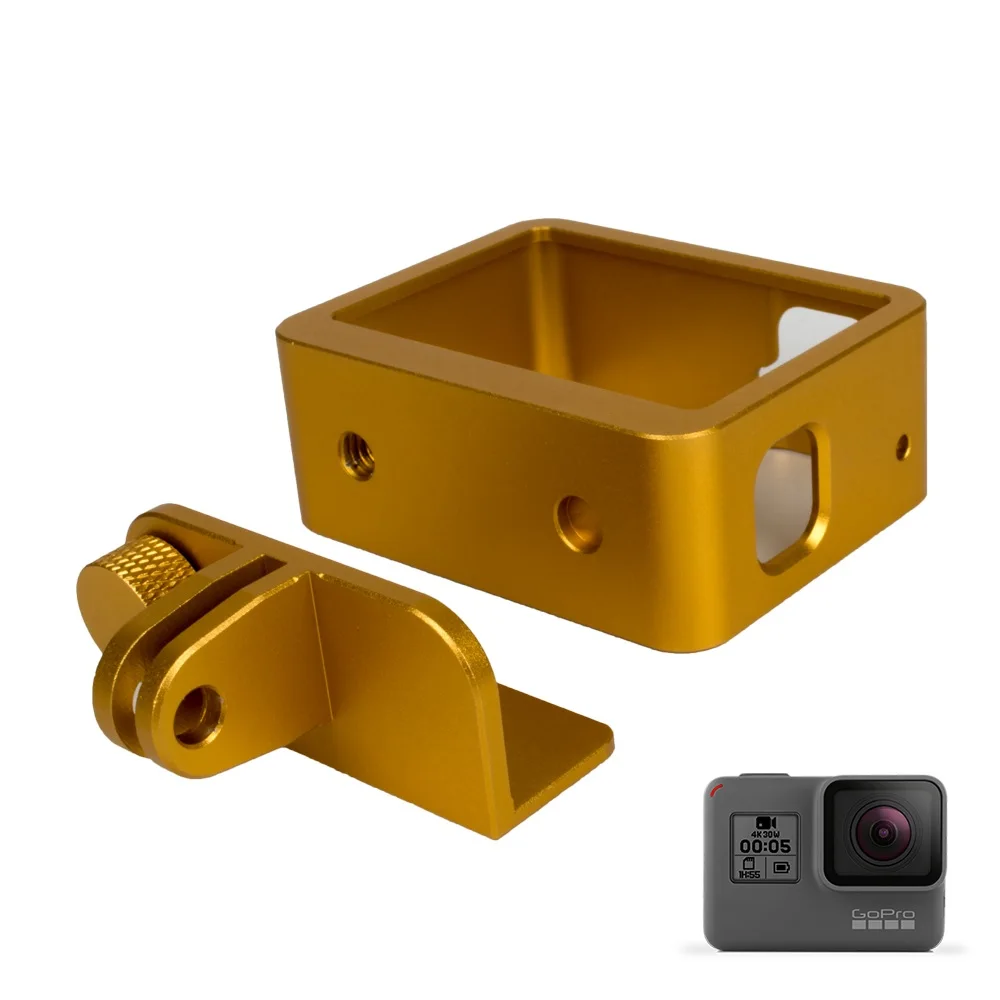 アルミ合金フレームボーダー保護スケルトンハウジングケースシェル GoPro ヒーロー 7 6 5 黒 Editon アクションカメラアクセサリー