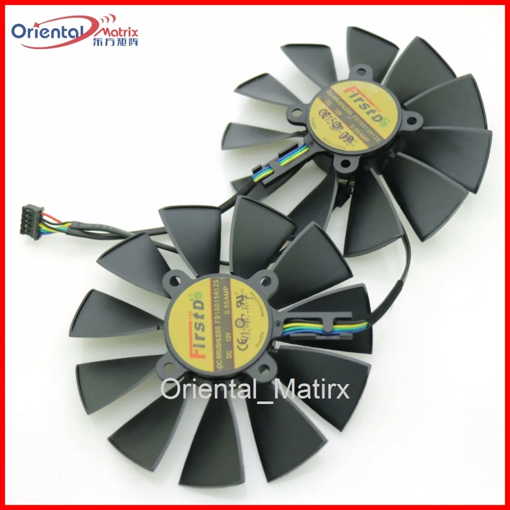 FD10015H12S FD9015U12S 12V 0.55A 95mm For ASUS GTX780 GTX780TI R9 280X 290X 380X Graphics Card Cooling Fan