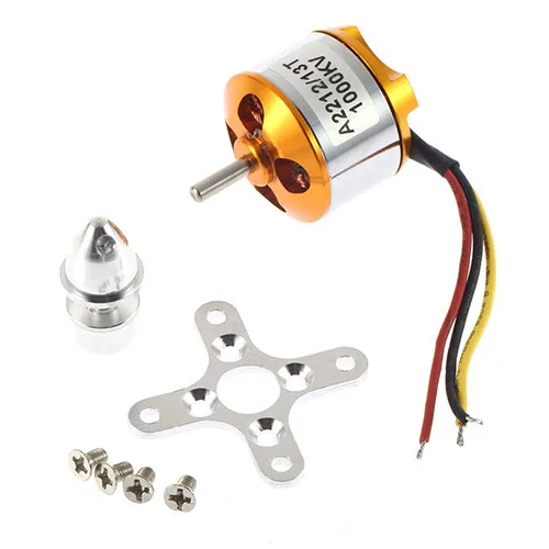 free shipping  XXD A2212 Outrunner Brushless Motor  for RC Aircraft Plane   kv1000 KV1200  kv1400 kv2200 KV2450 KV2700