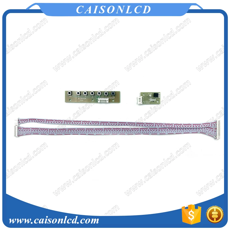 M6-V5.1 LCD TV 컨트롤러 보드 지원 VGA 오디오 AV USB TV 7 인치 1280x800 N070ICG-LD1 39 핀 lvds 쉬운 diy 수리