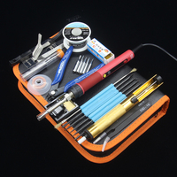 CXG E90WT Electric Soldering iron LED Digital Adjustable Temperature Ceramics Heater 900M Iron tip Tweezers Toolkit