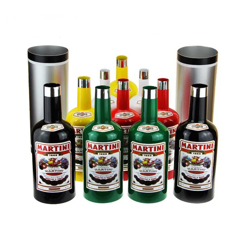 Multiplying Passe Bottles (10 Set) Made Famous By The Great Tommy Cooper Multicolour Stage Magic Tricks Gimmick