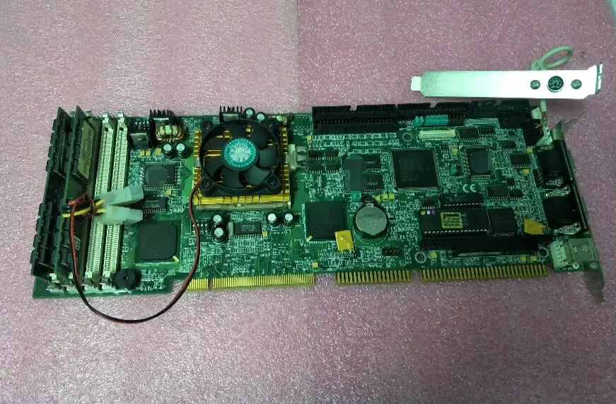 CI5TTV-1.00  100% OK IPC Board Full-size CPU Card ISA PCI Industrial Embedded Mainboard PICMG 1.0 With CPU RAM