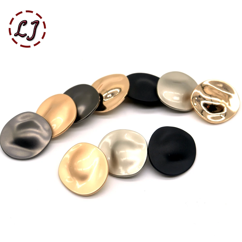 10pcs/lot new fashion decorative buttons high quality special-shaped buttons for women shirt suit overcoat sewing accessory diy