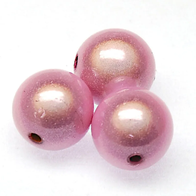 Miracle Perles Magiques Acrylic 14 MM Round Spacers Magic Loose Beads For Diy Jewelry Bracelet Making