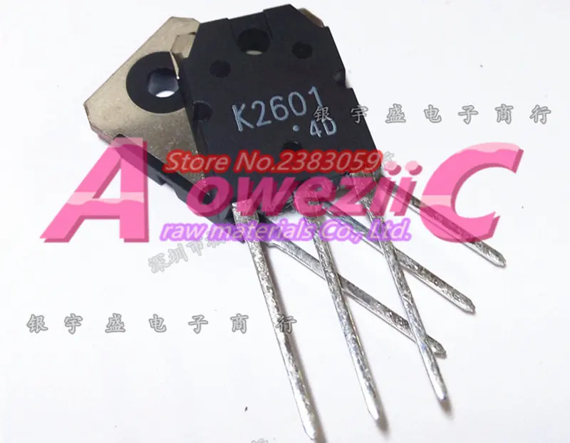 

Aoweziic 100% new imported original 2SK2601 K2601 TO-247 field effect transistor /MOS 10A 500V