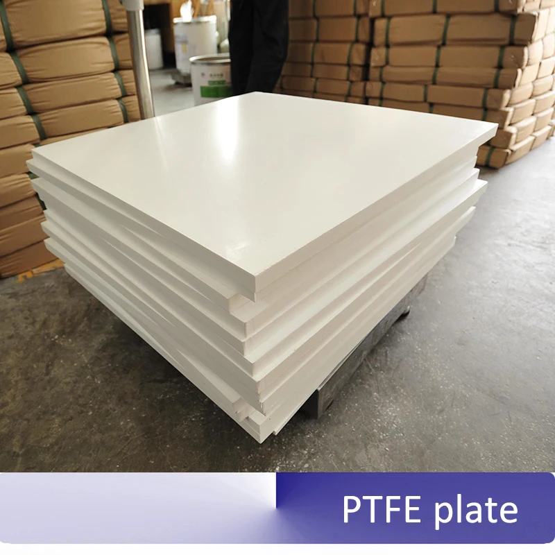 1PCS 200*200mm 500*500mm PTFE plate Poly tetra fluoroethylene Plate polytef