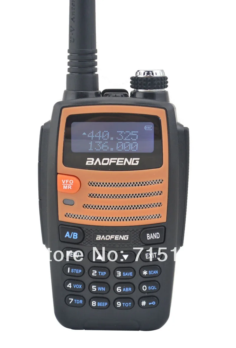 New Baofeng BF-530I VHF136-174MHz & UHF400-520MHz Dual Band 5W 128CH FM walkie talkie with Free Earphone Portable Two-way Radio