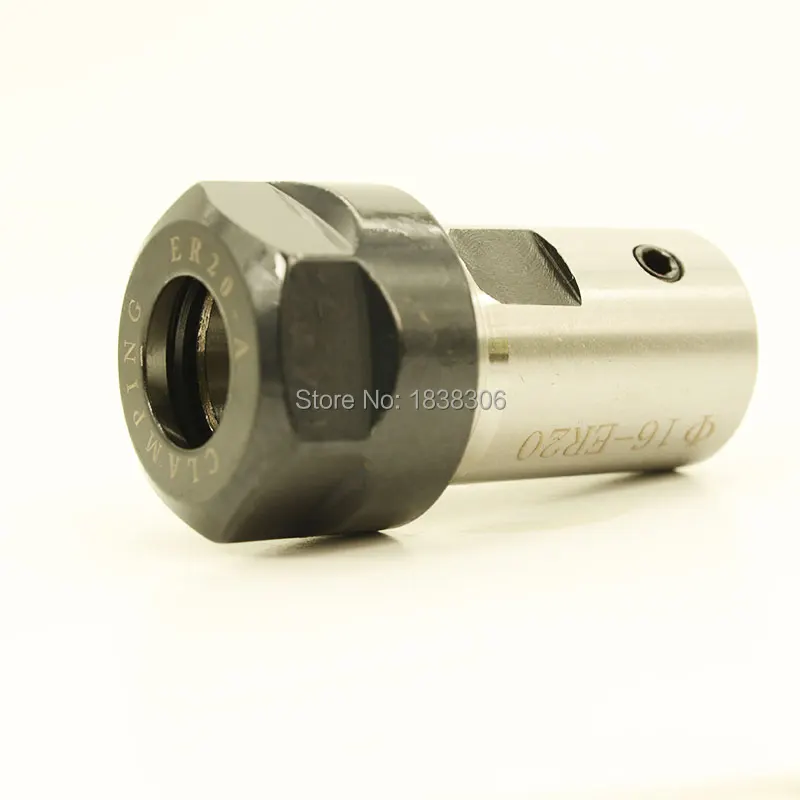 ER20 collet Motor shaft  Chuck ER  ER11 ER16 ER25 ER32 spindle Extension Rod tool holder CNC Milling drill chuck B10 12 18 JT2 6