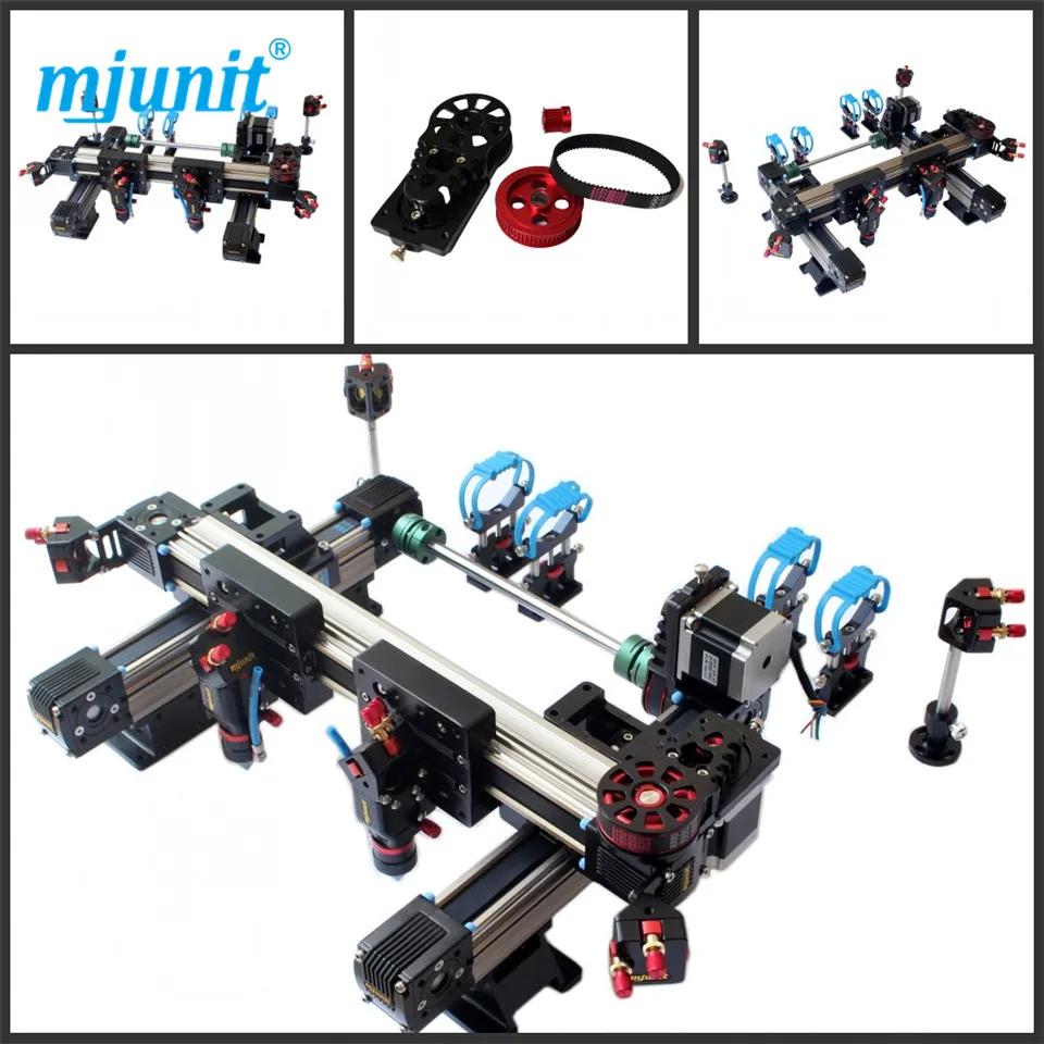 

mjunit 1220x800mm stroke laser twin-head mechanical optical path kit